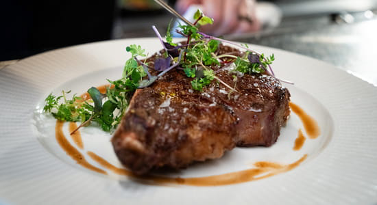 Plated Steak