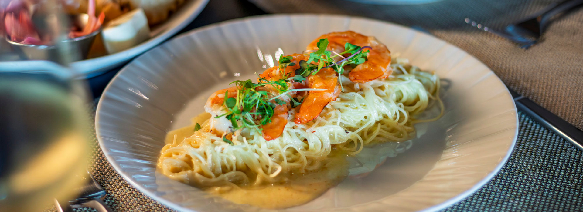 Pasta dish from Ristorante Brissago