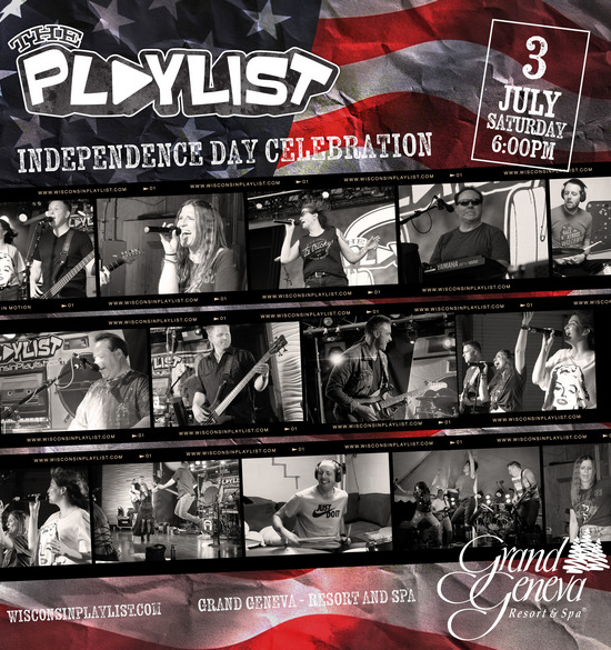 The Playlist Band playing on July 3