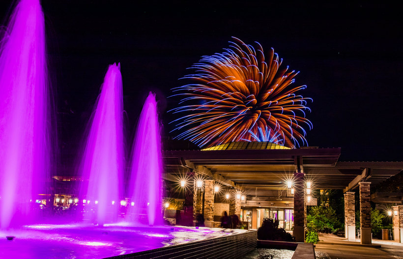 Fireworks over Grand Geneva