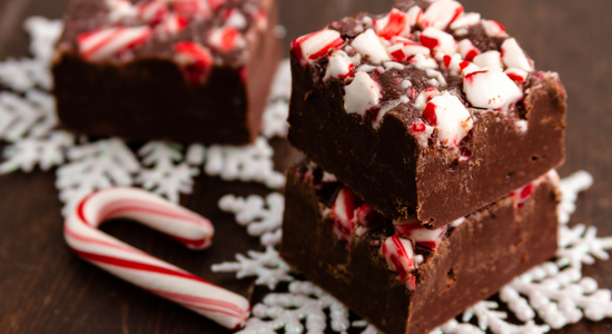 Peppermint fudge