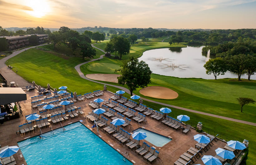 mv_Aerial View of the Outdoor Pool