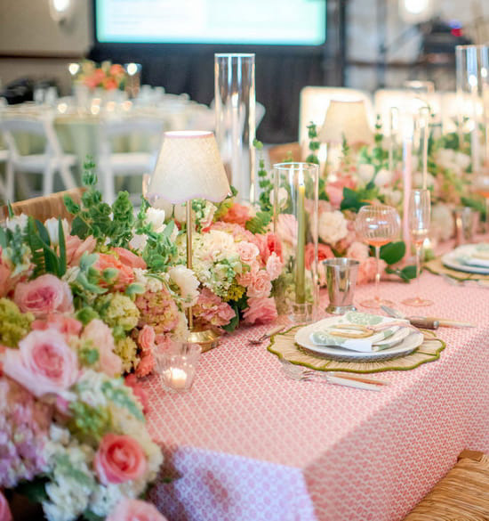 Flowers in the Grand Ballrooom