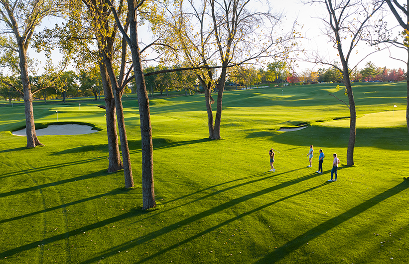 fall golf group on Wee Nip